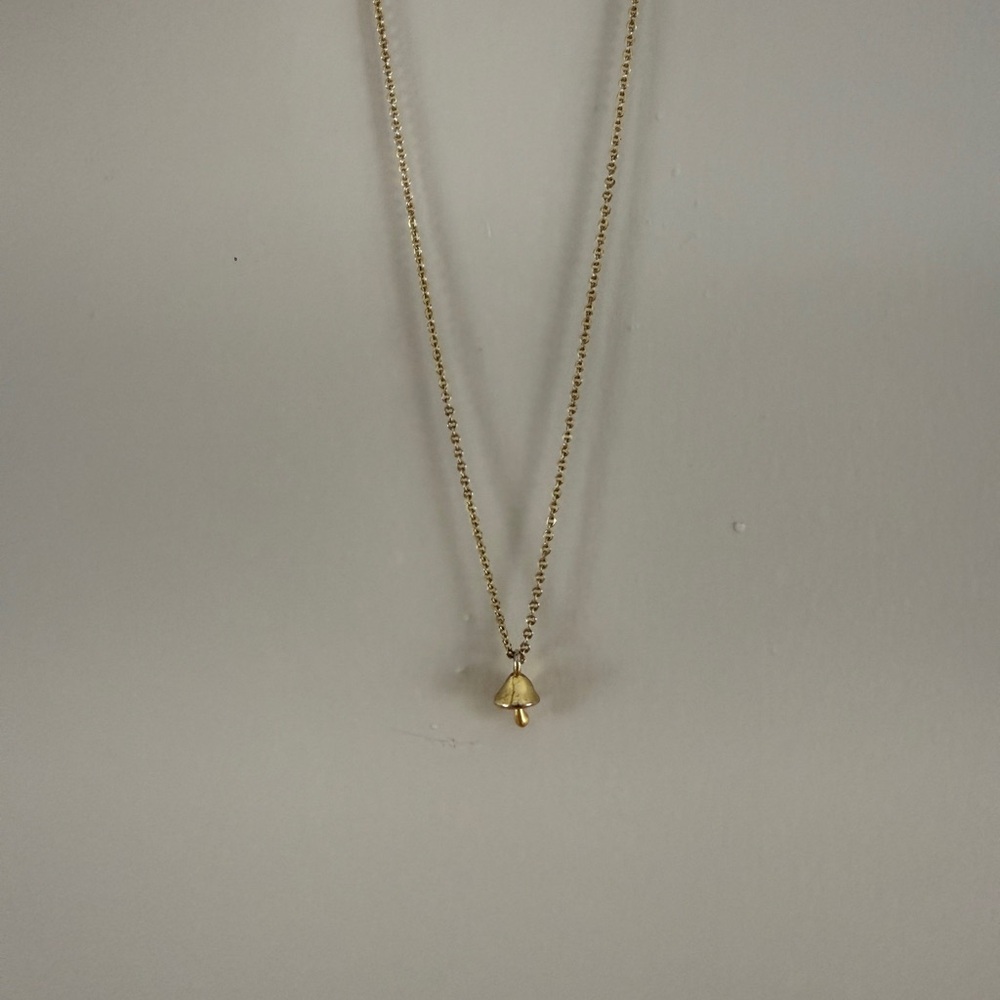 Madewell Mushroom Necklace